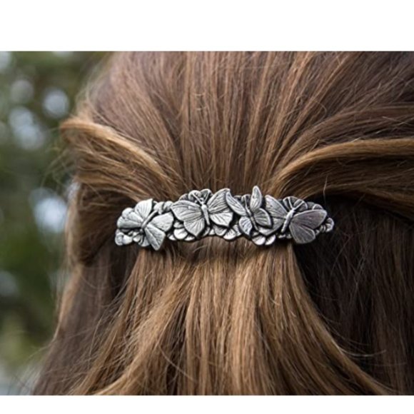 Butterfly hairpin - Handmade metal hairpin